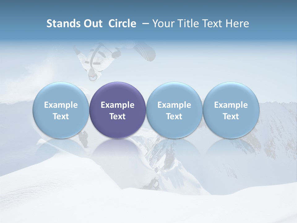 Cool Active Resorts PowerPoint Template