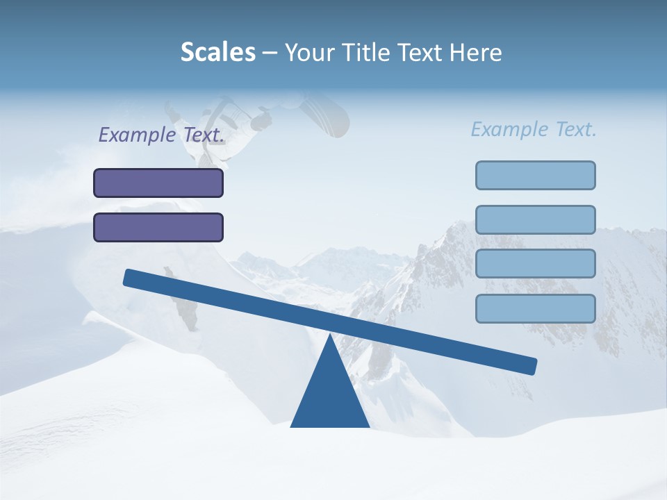 Cool Active Resorts PowerPoint Template