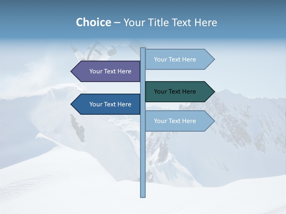 Cool Active Resorts PowerPoint Template