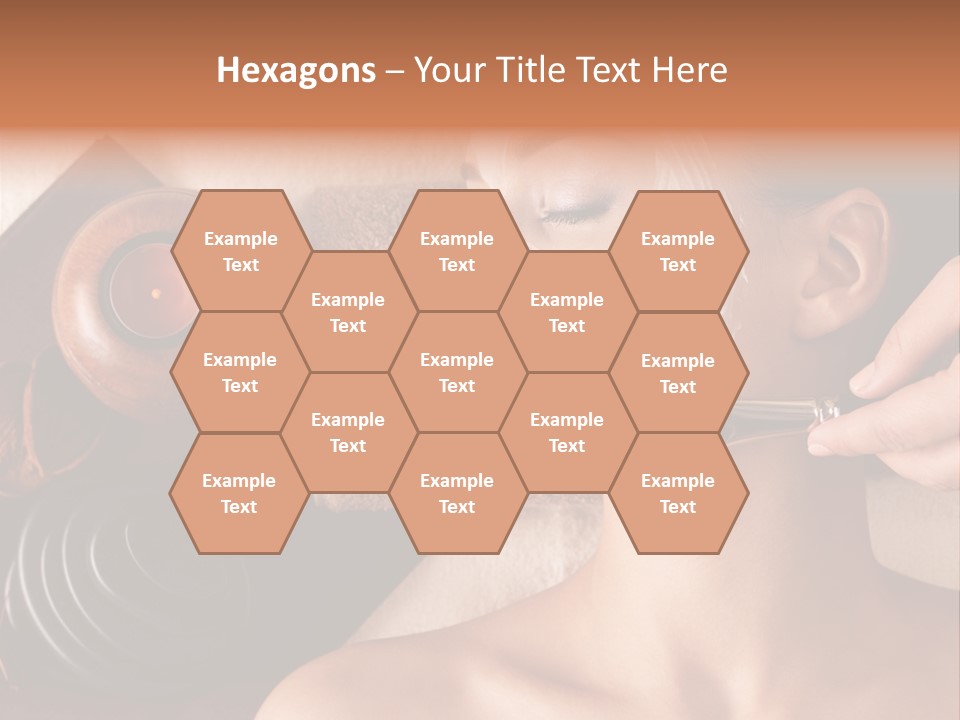 Spa Cosmetician Resting PowerPoint Template