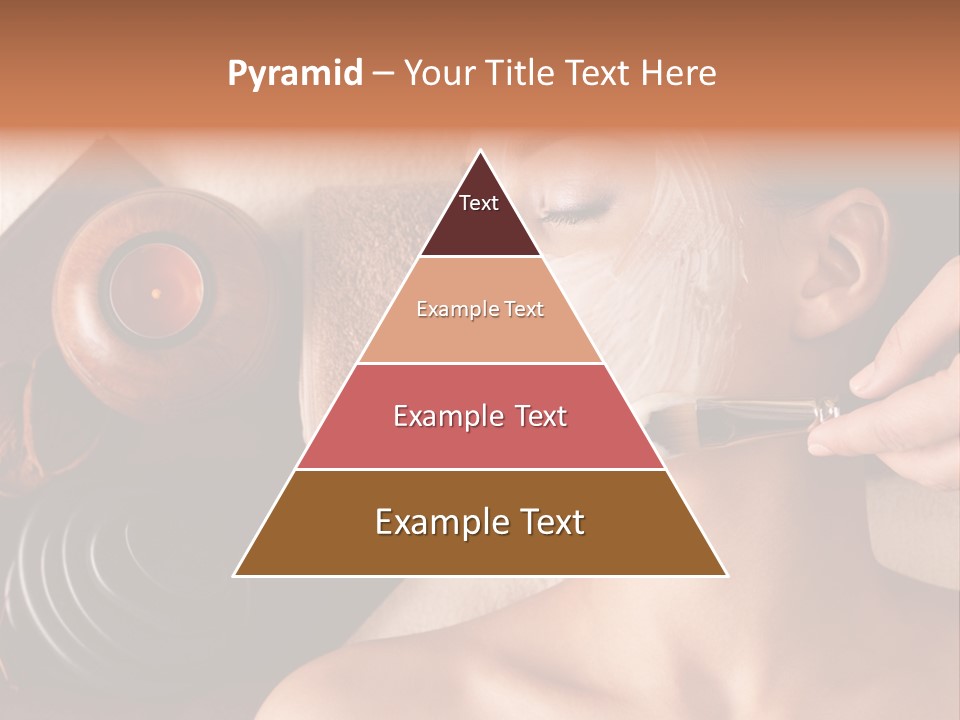 Spa Cosmetician Resting PowerPoint Template