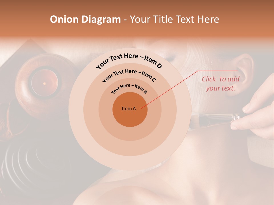 Spa Cosmetician Resting PowerPoint Template