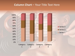 Spa Cosmetician Resting PowerPoint Template