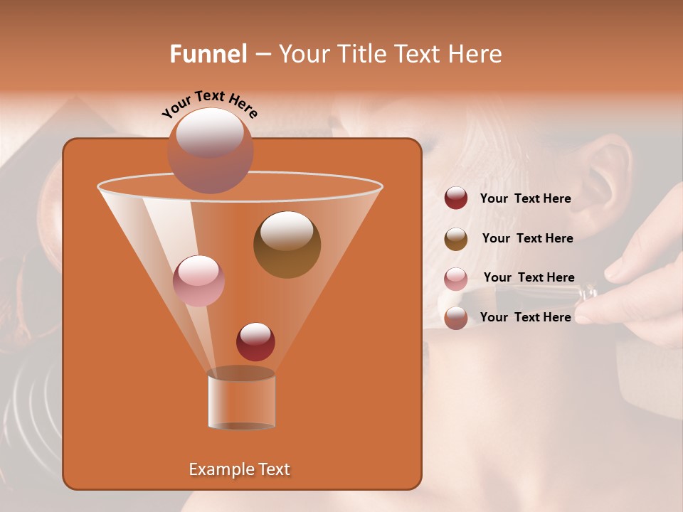 Spa Cosmetician Resting PowerPoint Template