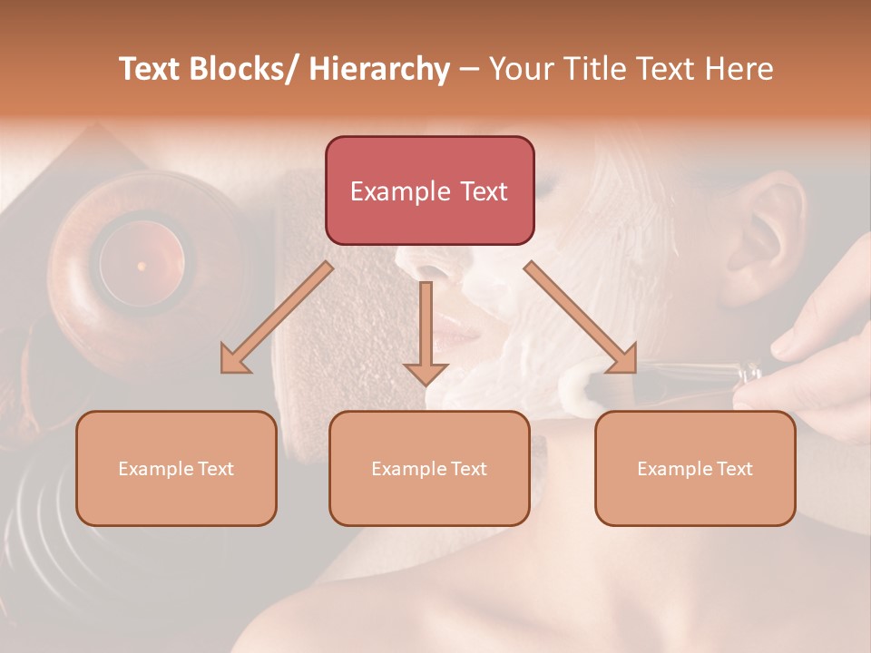 Spa Cosmetician Resting PowerPoint Template