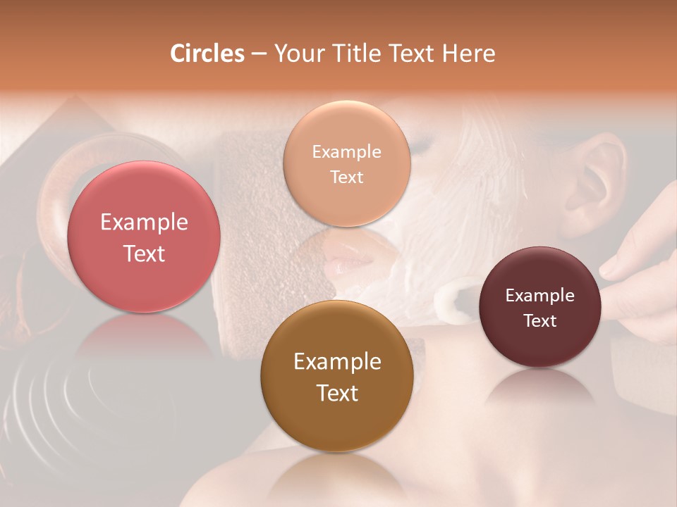 Spa Cosmetician Resting PowerPoint Template