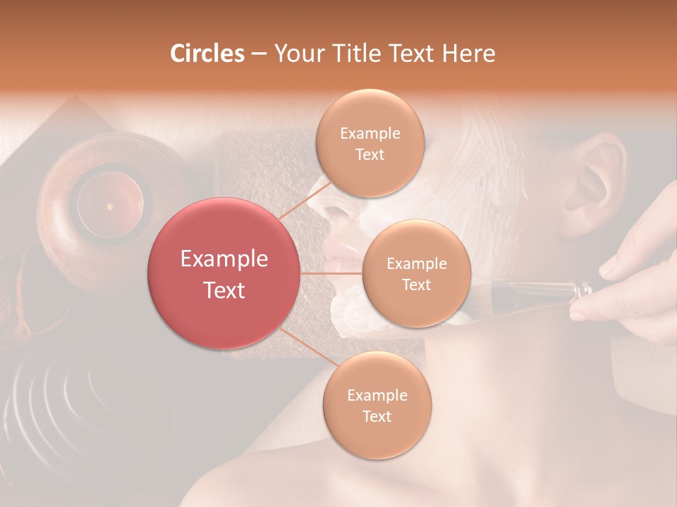 Spa Cosmetician Resting PowerPoint Template