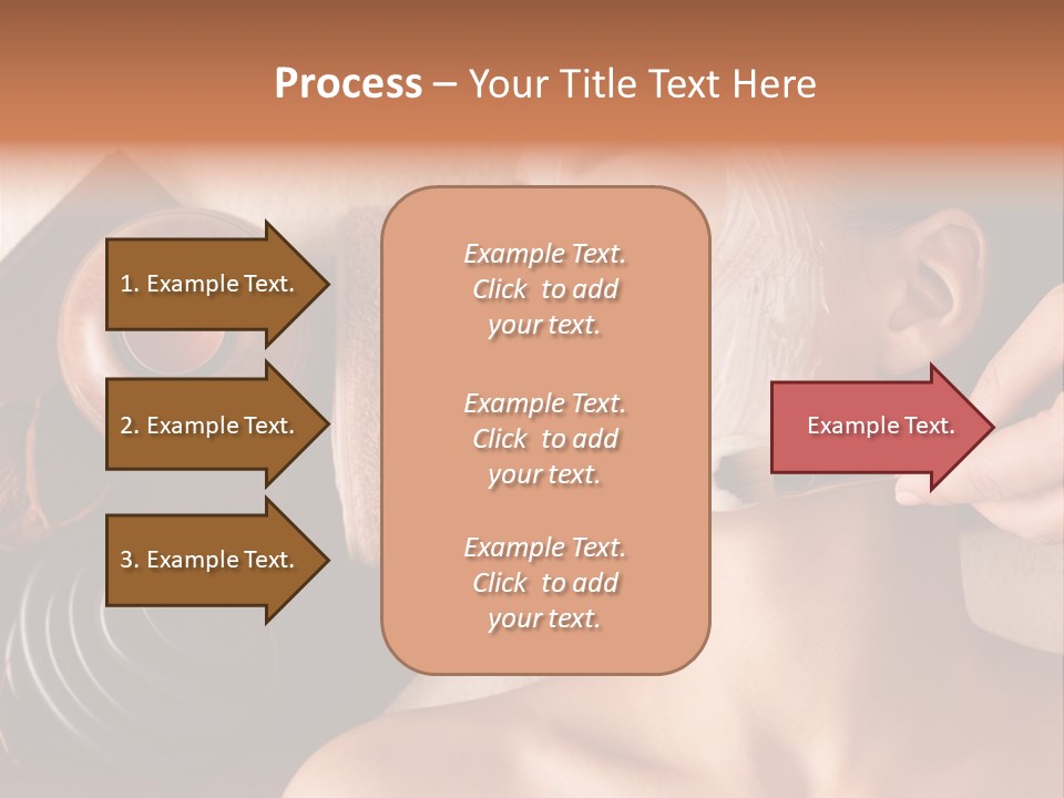 Spa Cosmetician Resting PowerPoint Template