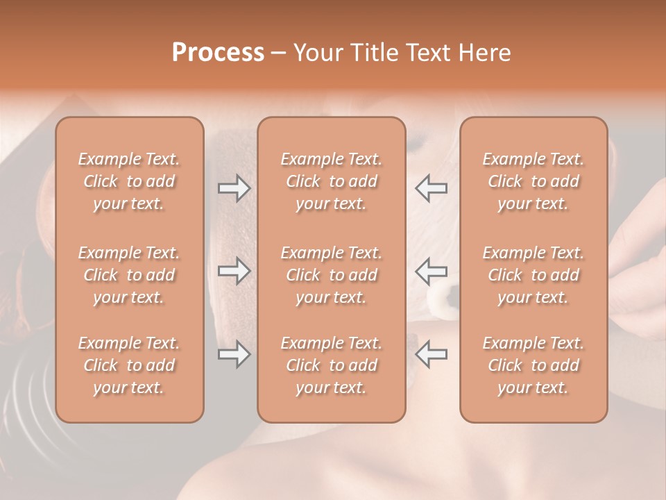 Spa Cosmetician Resting PowerPoint Template