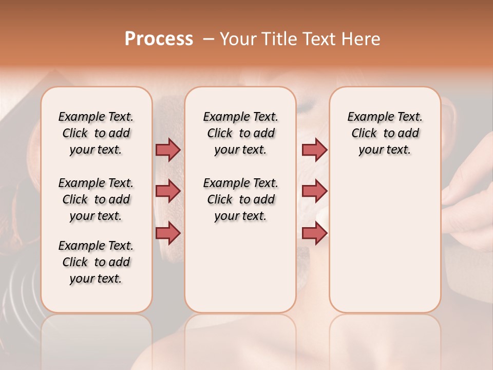 Spa Cosmetician Resting PowerPoint Template