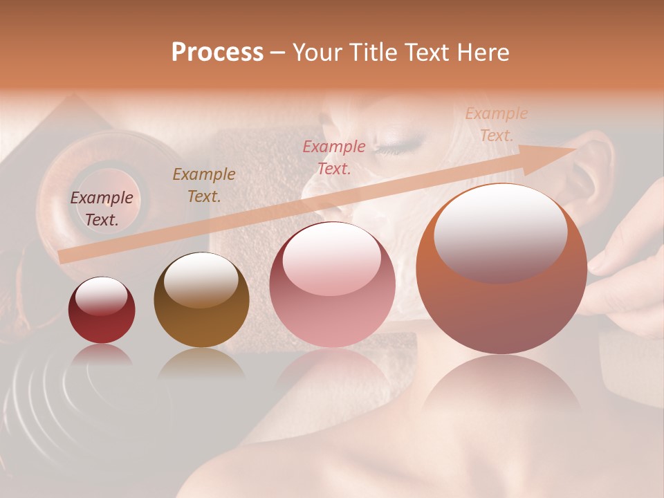 Spa Cosmetician Resting PowerPoint Template