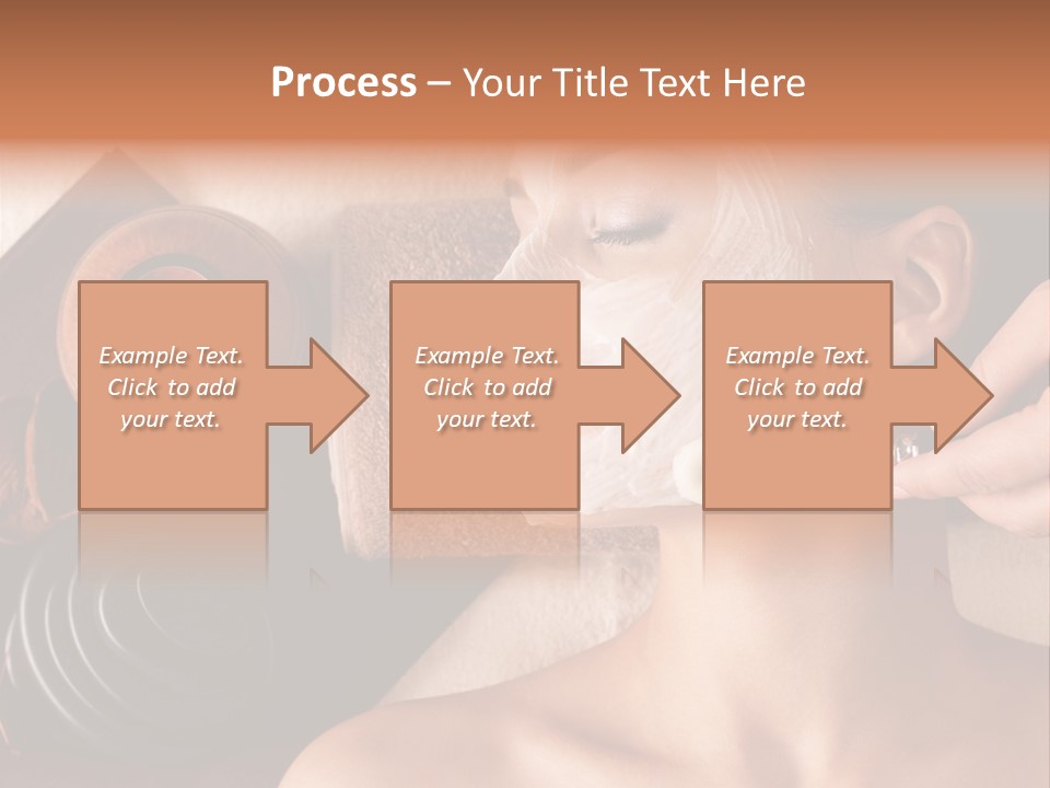 Spa Cosmetician Resting PowerPoint Template