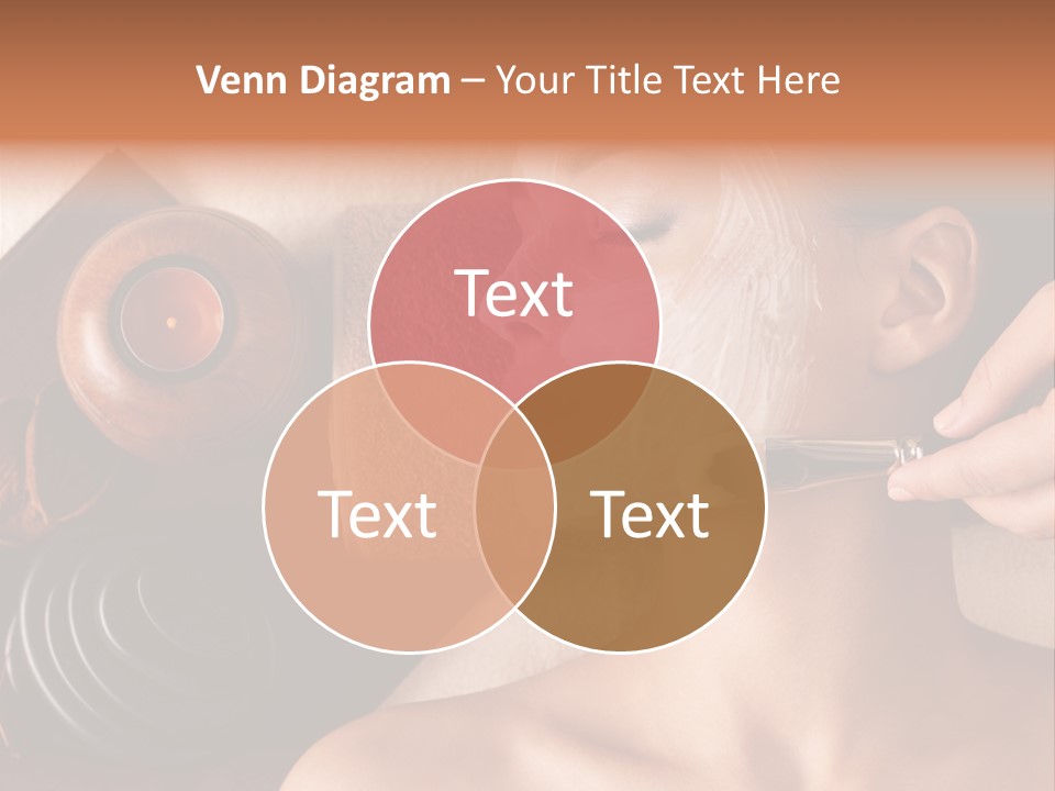 Spa Cosmetician Resting PowerPoint Template