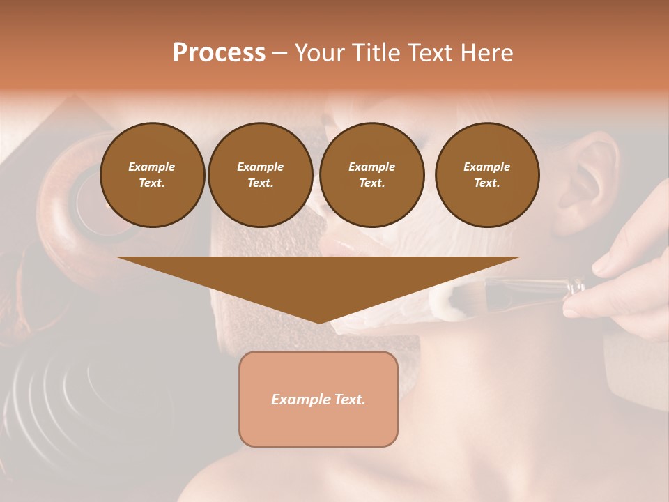 Spa Cosmetician Resting PowerPoint Template