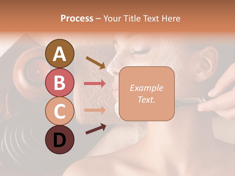 Spa Cosmetician Resting PowerPoint Template