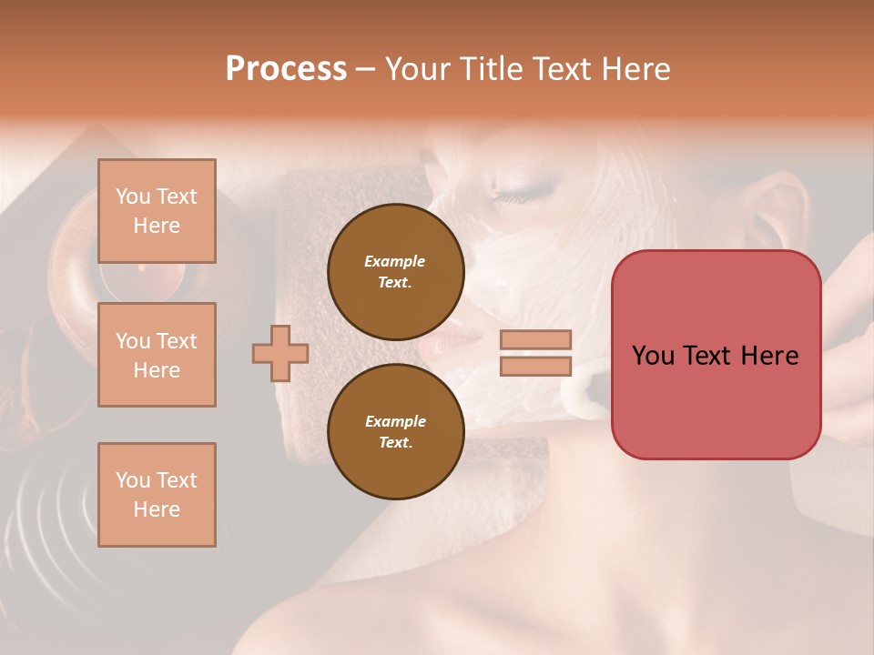 Spa Cosmetician Resting PowerPoint Template