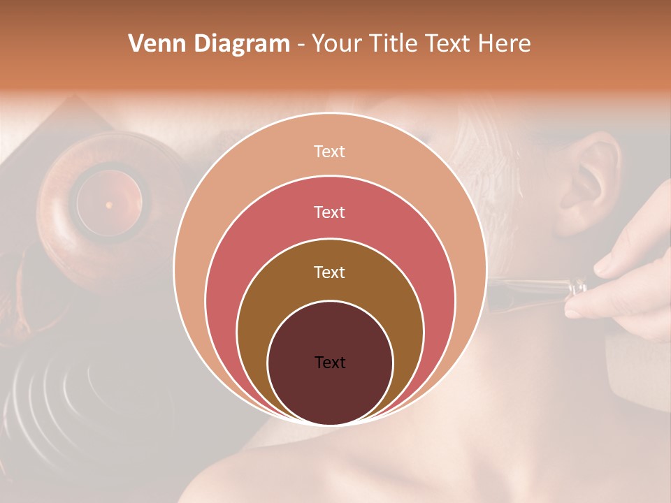 Spa Cosmetician Resting PowerPoint Template