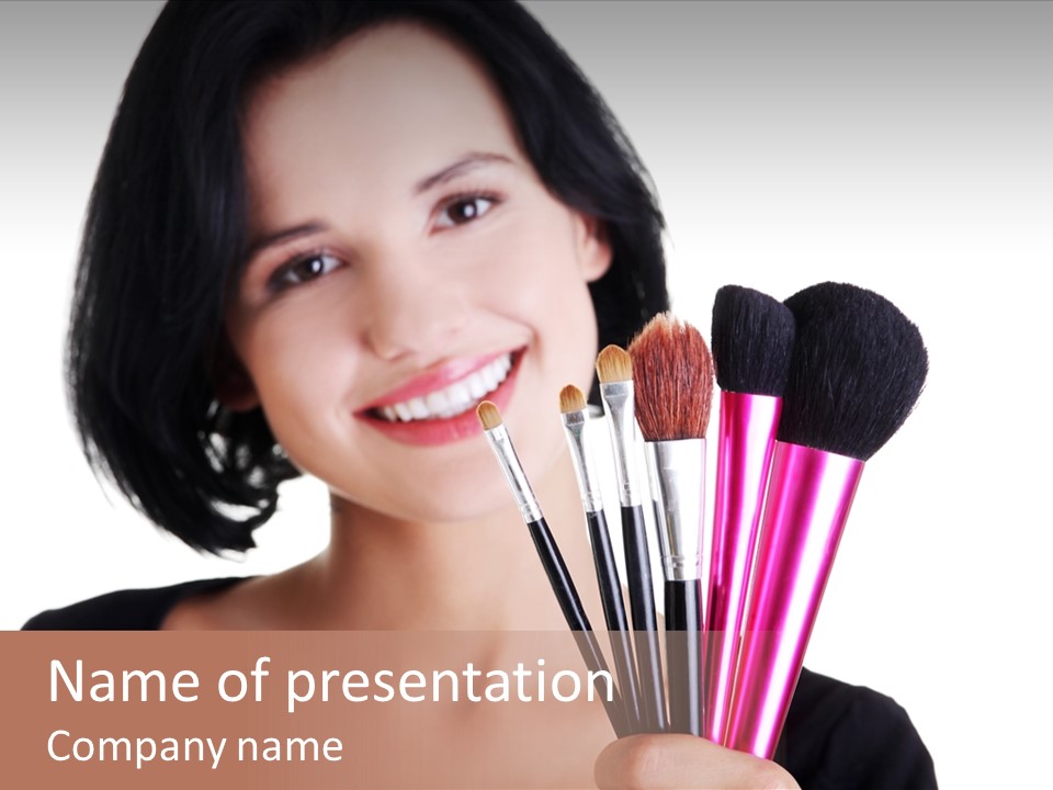 Paint Makeover Artist PowerPoint Template