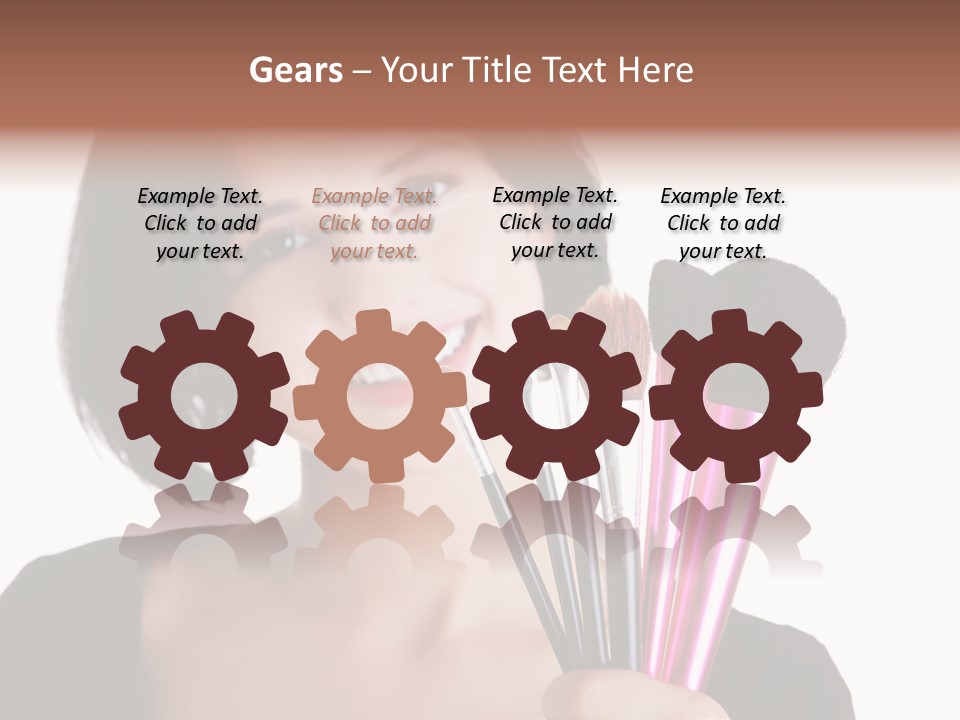 Paint Makeover Artist PowerPoint Template