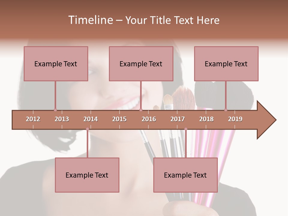 Paint Makeover Artist PowerPoint Template