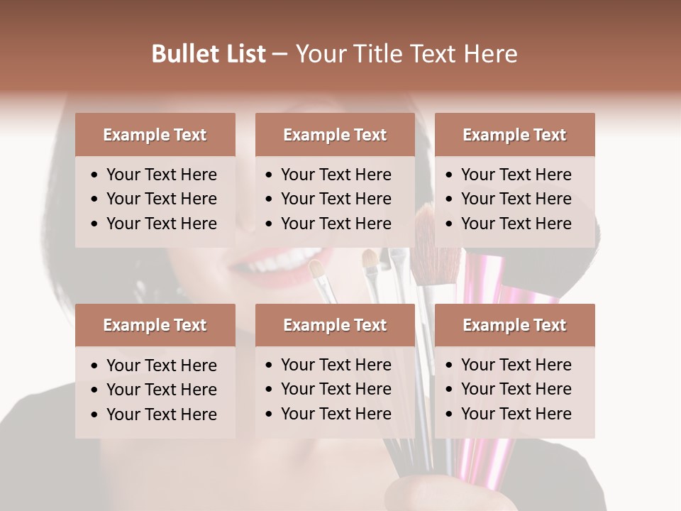 Paint Makeover Artist PowerPoint Template