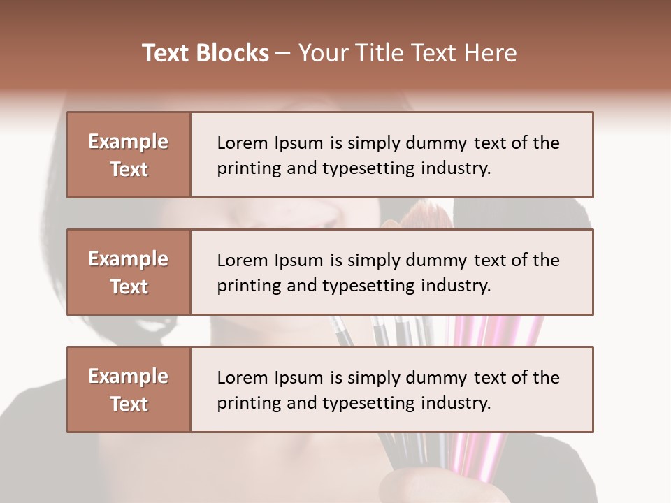 Paint Makeover Artist PowerPoint Template