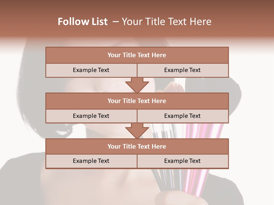 Paint Makeover Artist PowerPoint Template