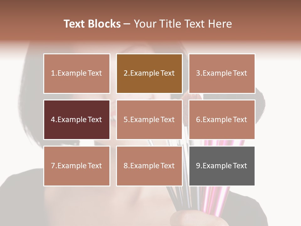 Paint Makeover Artist PowerPoint Template