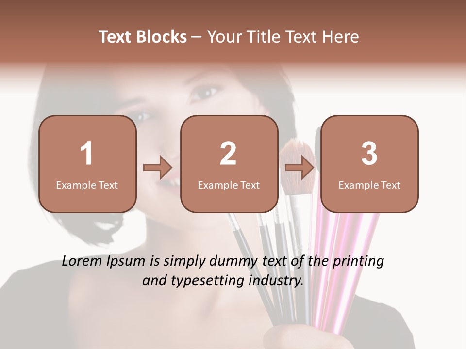 Paint Makeover Artist PowerPoint Template
