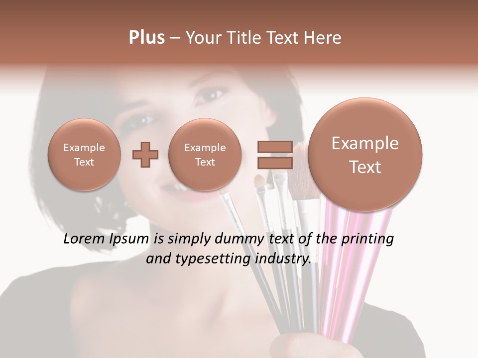 Paint Makeover Artist PowerPoint Template