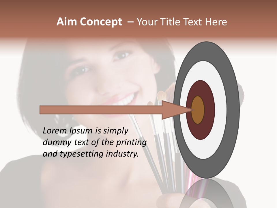 Paint Makeover Artist PowerPoint Template