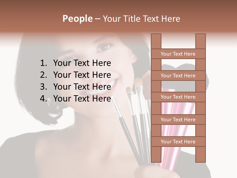 Paint Makeover Artist PowerPoint Template