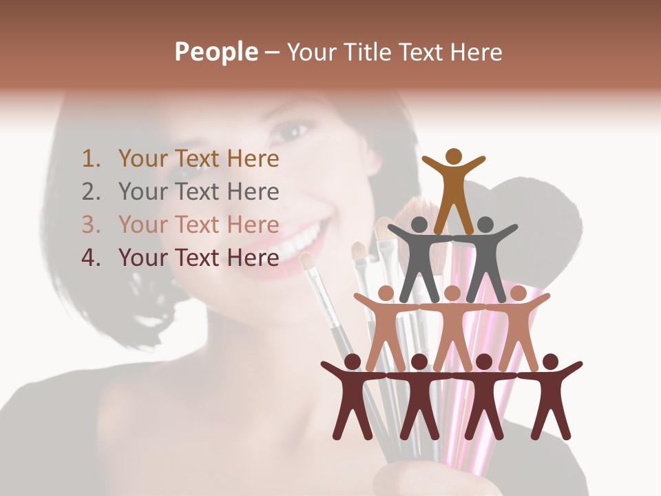 Paint Makeover Artist PowerPoint Template