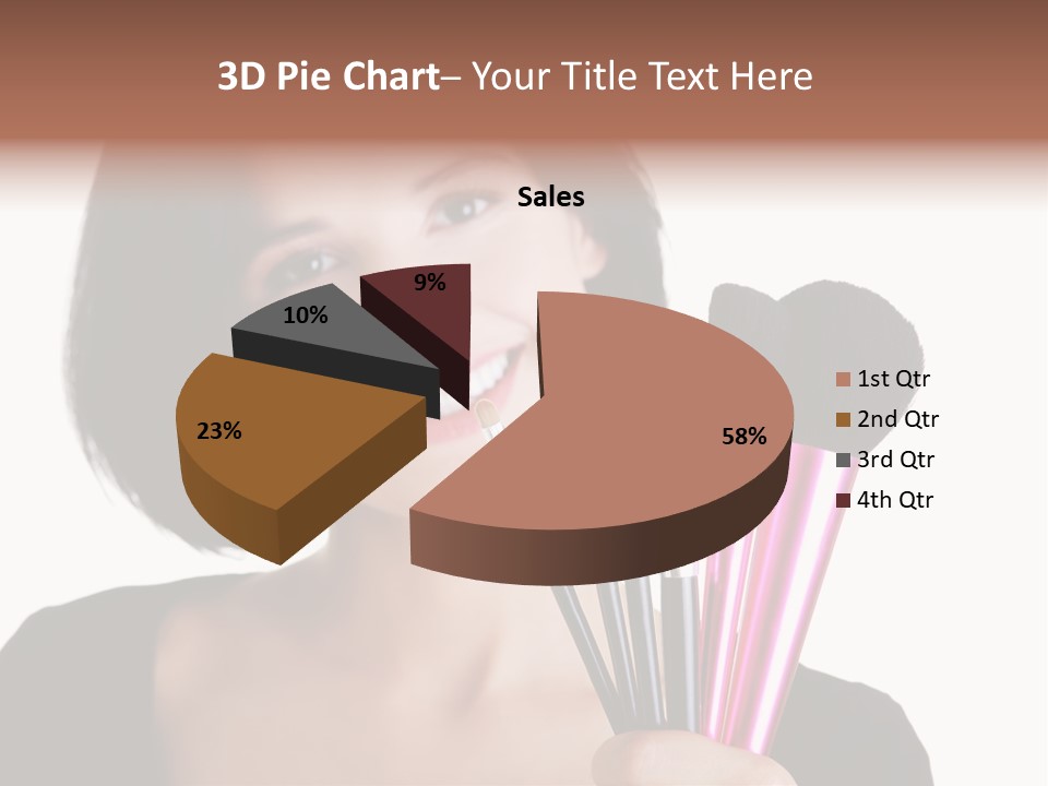 Paint Makeover Artist PowerPoint Template