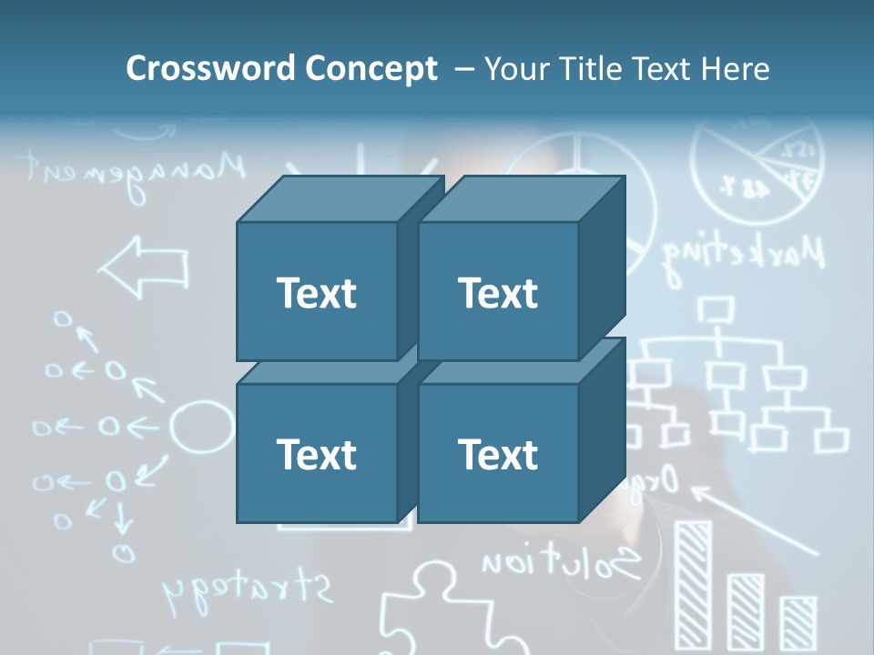 Economic Businessman Analysis PowerPoint Template