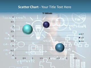 Economic Businessman Analysis PowerPoint Template