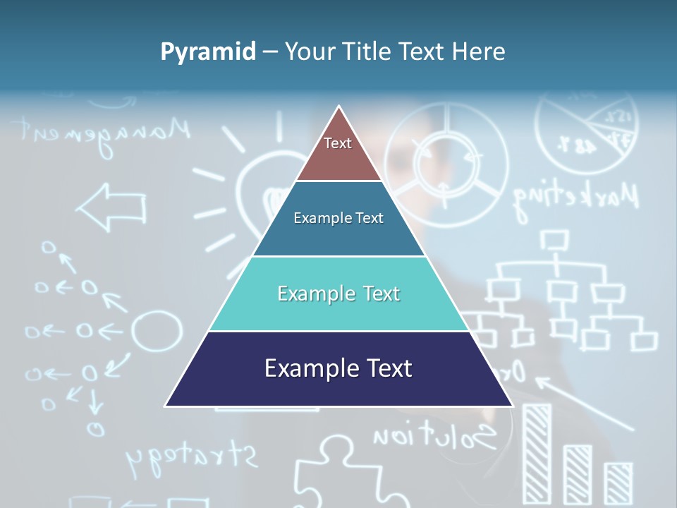 Economic Businessman Analysis PowerPoint Template