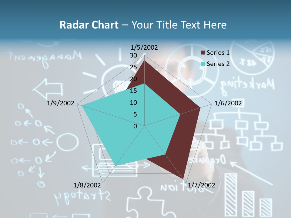 Economic Businessman Analysis PowerPoint Template