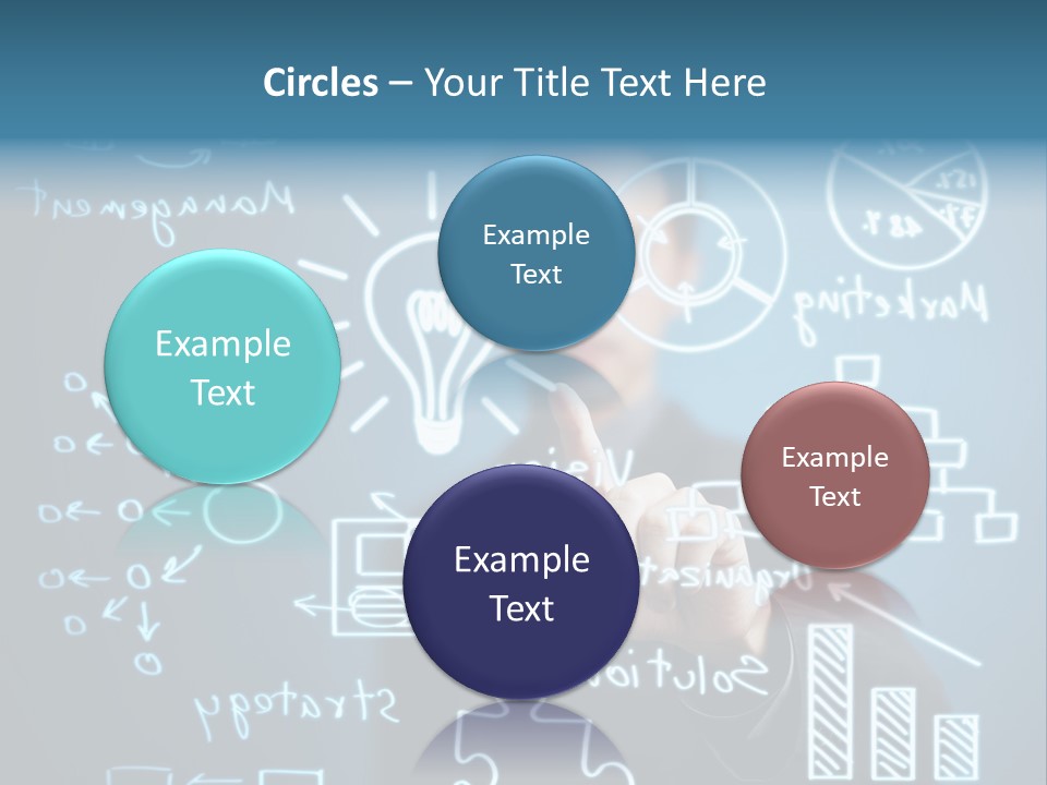 Economic Businessman Analysis PowerPoint Template