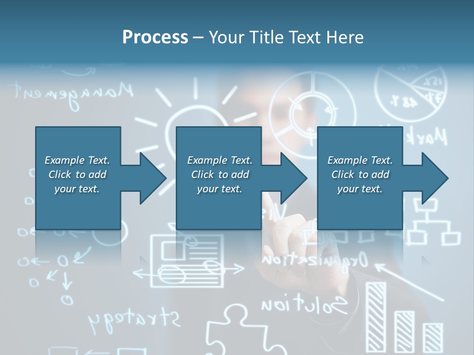 Economic Businessman Analysis PowerPoint Template