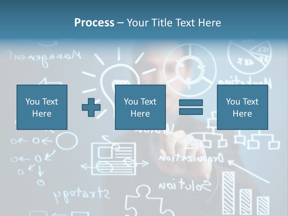 Economic Businessman Analysis PowerPoint Template
