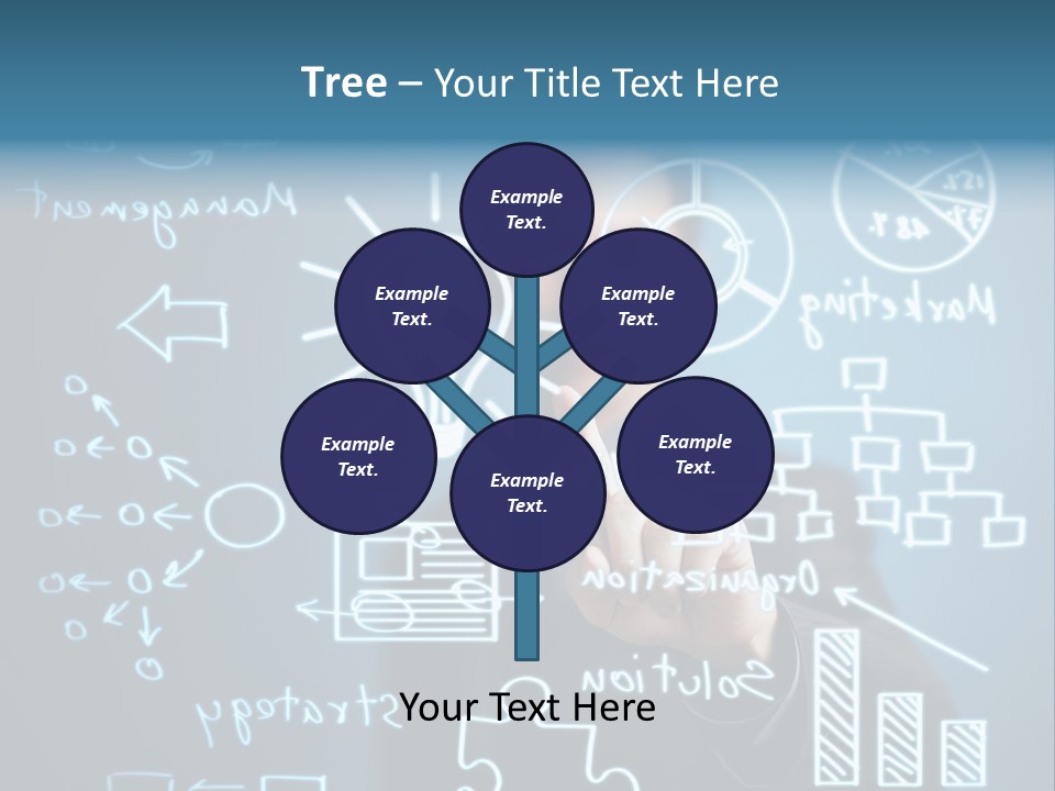 Economic Businessman Analysis PowerPoint Template