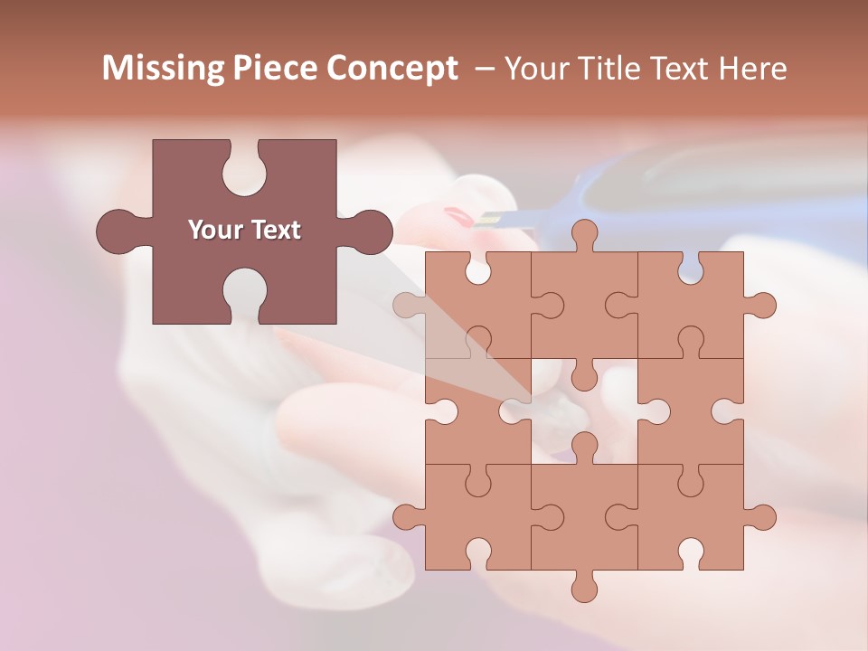 Human Wound Medical PowerPoint Template