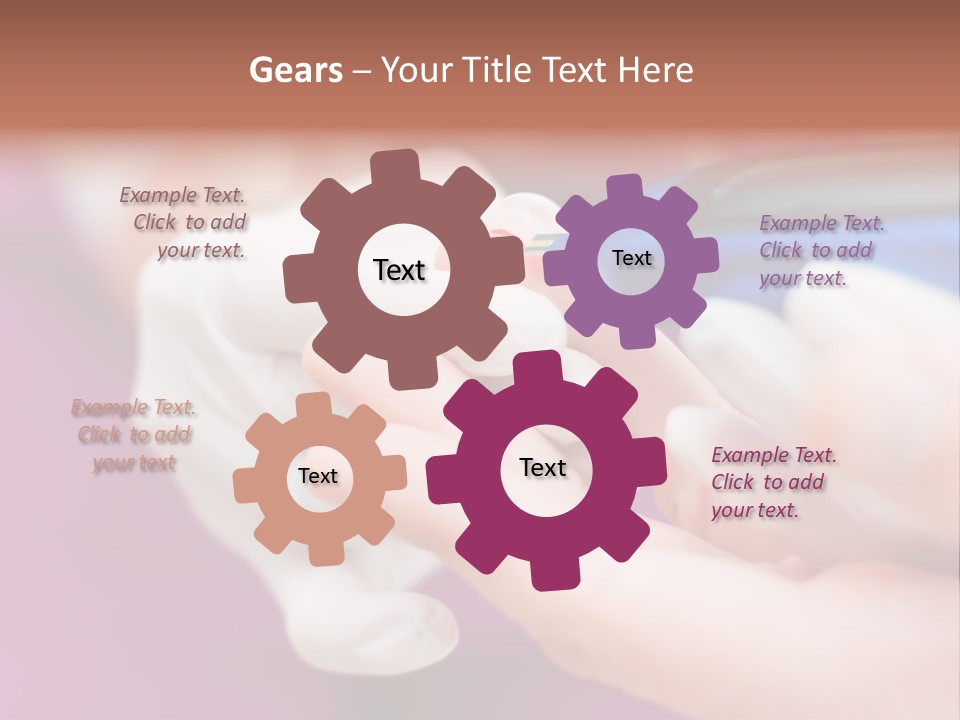 Human Wound Medical PowerPoint Template