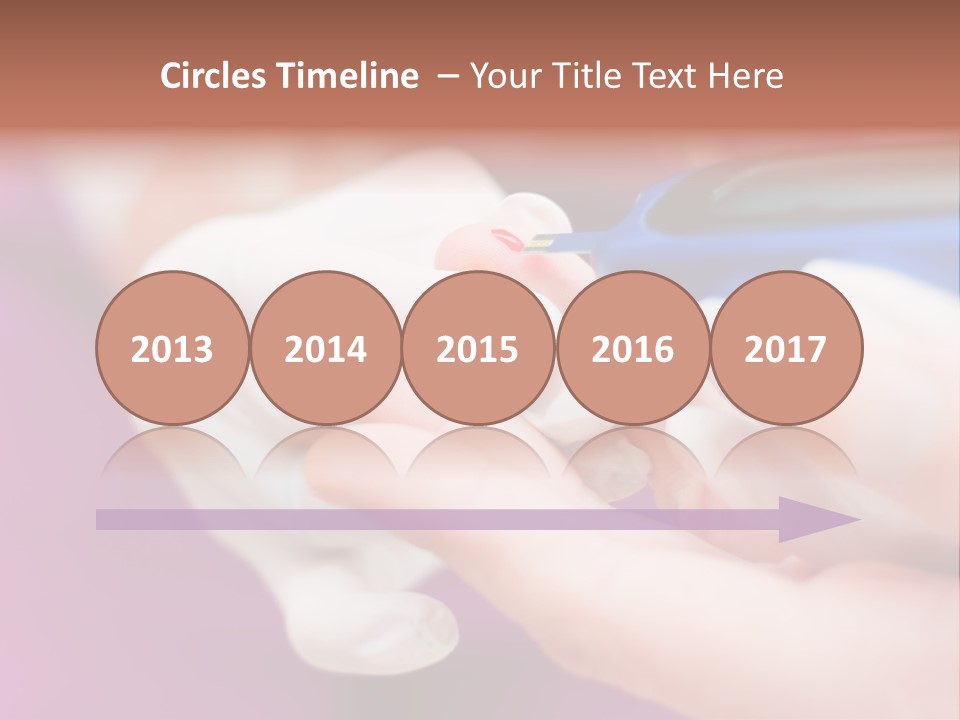 Human Wound Medical PowerPoint Template