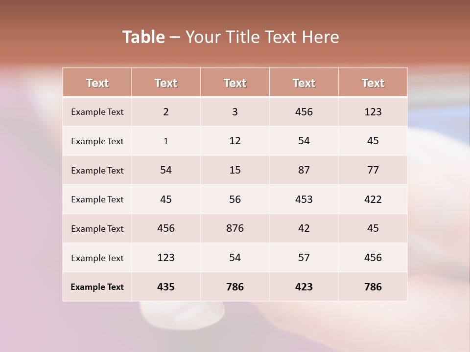 Human Wound Medical PowerPoint Template