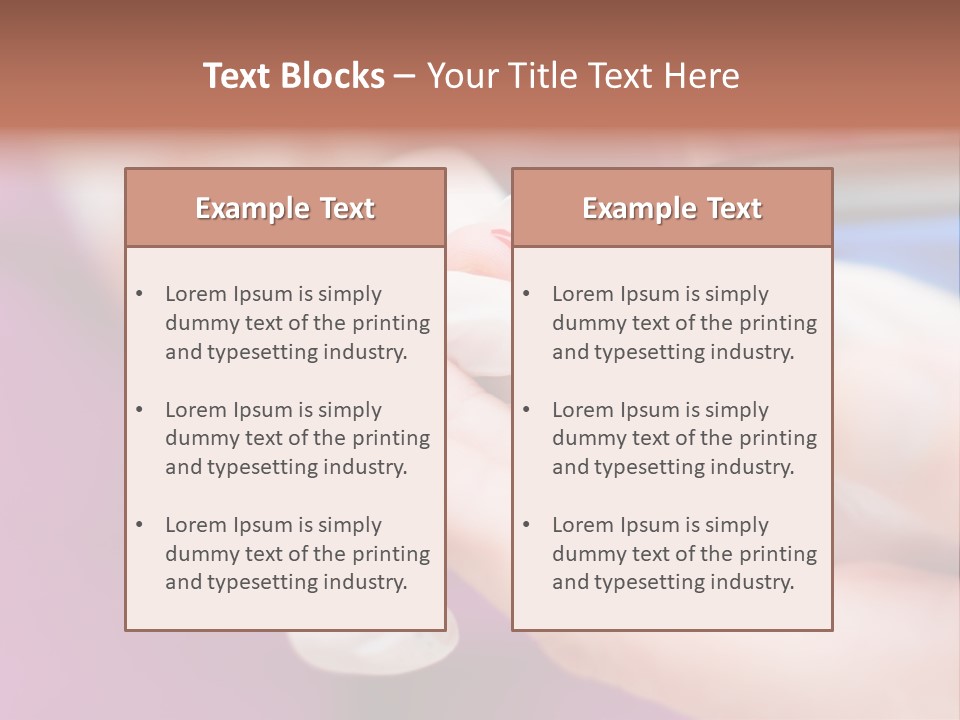 Human Wound Medical PowerPoint Template