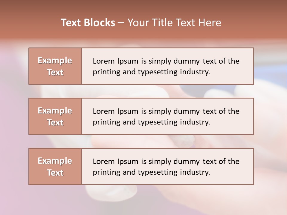 Human Wound Medical PowerPoint Template