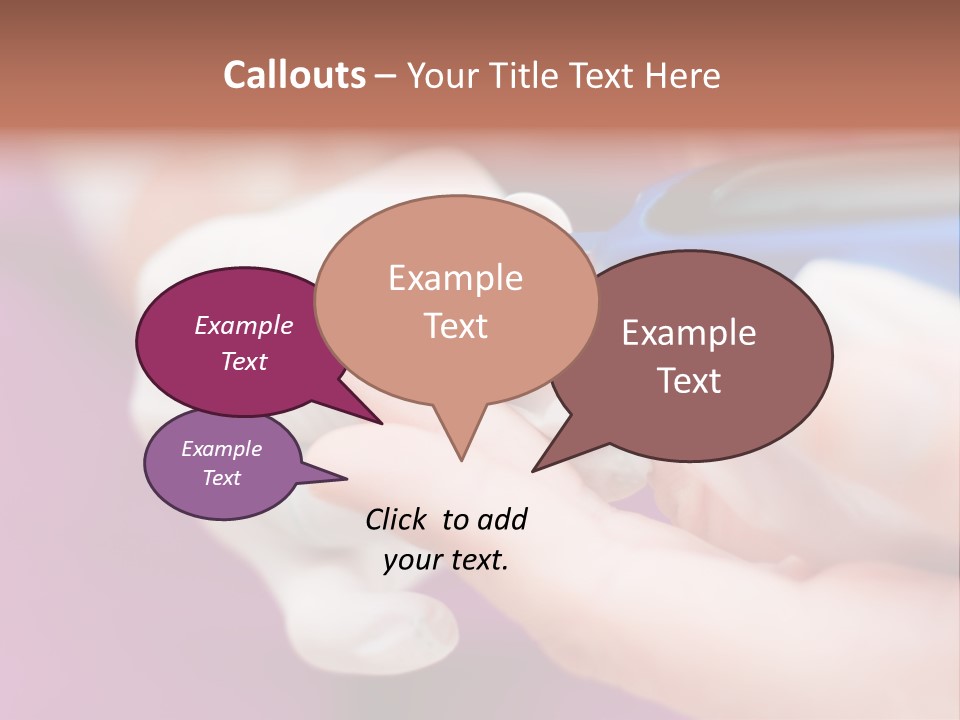 Human Wound Medical PowerPoint Template