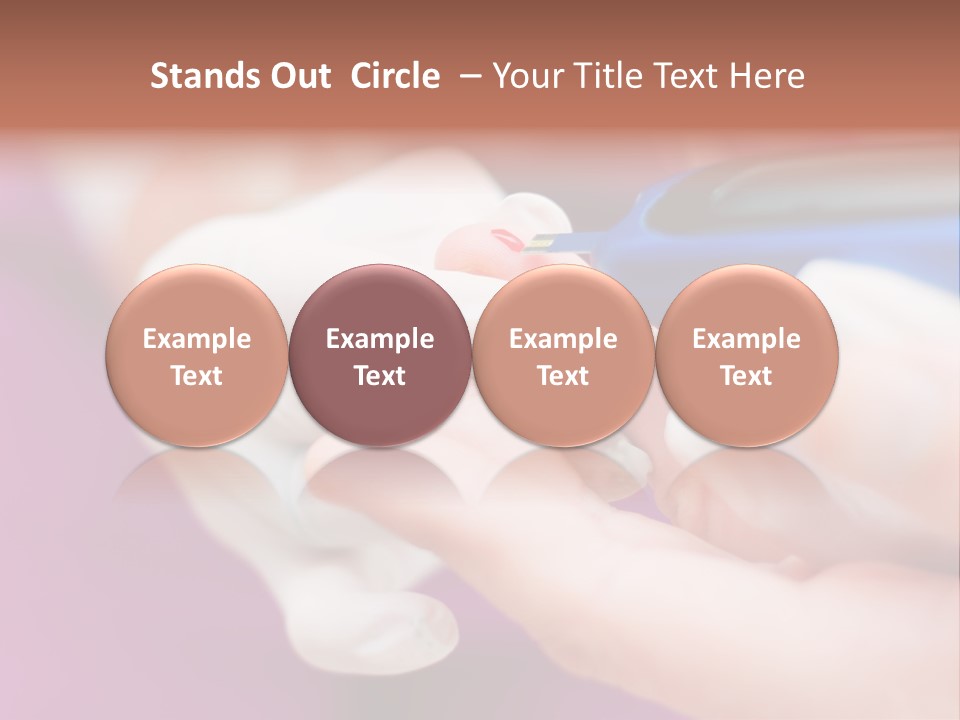 Human Wound Medical PowerPoint Template